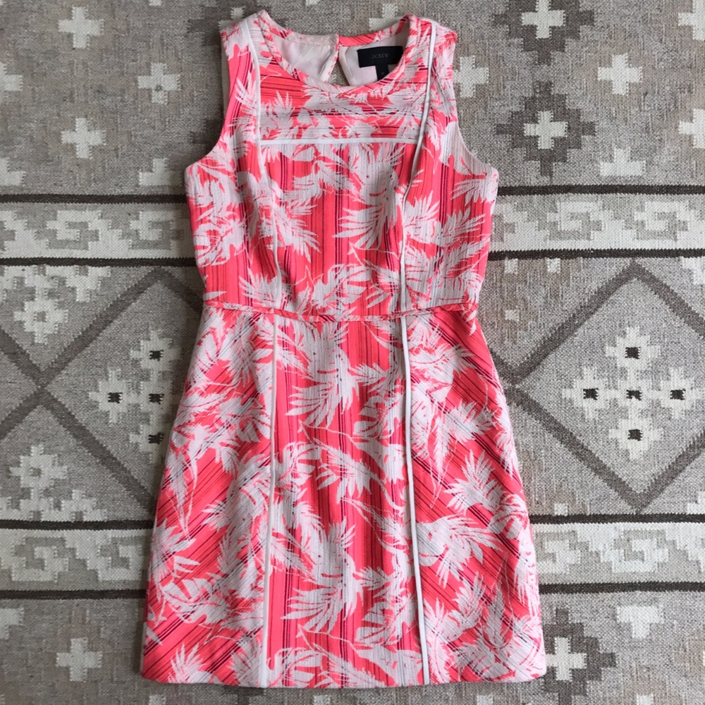 Sun Faded Tropical Sheath Dress